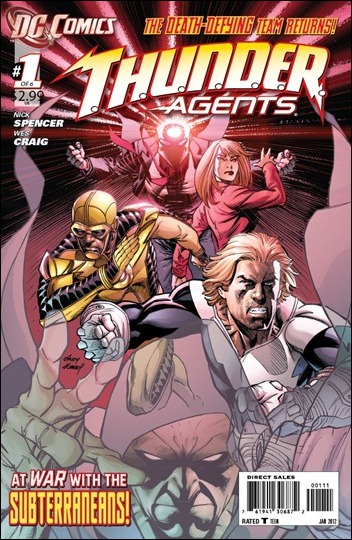 THUNDER Agents #1 cover