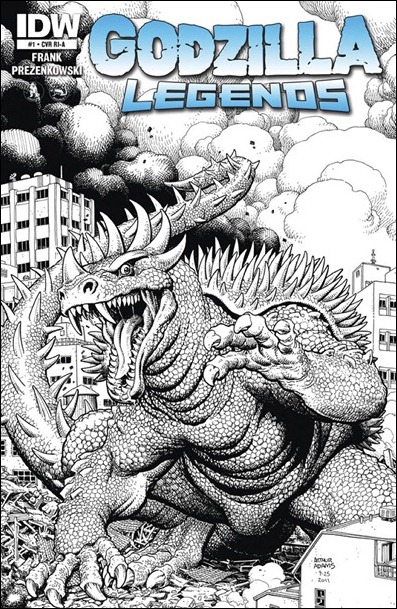 Godzilla Legends cover RI-A