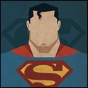 Superman mugshot print by Michael Myers