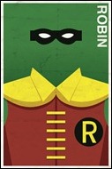 Robin print by Michael Myers