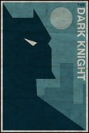Dark Knight print by Michael Myers