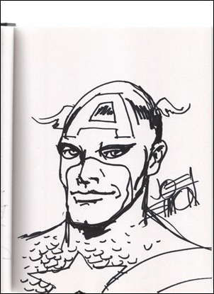 Captain America -- Joe Simon Big Apple Con 05