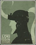 Loki print by Michael Myers