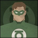Green Lantern mugshot print by Michael Myers