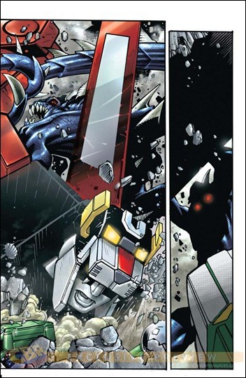 Voltron #1 page 5