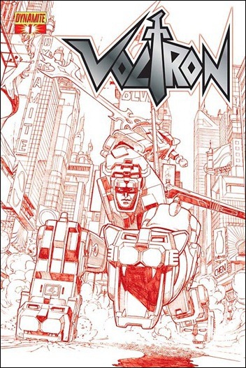 Voltron #1 cover f
