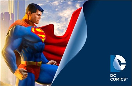 New DC Entertainment logo - Superman