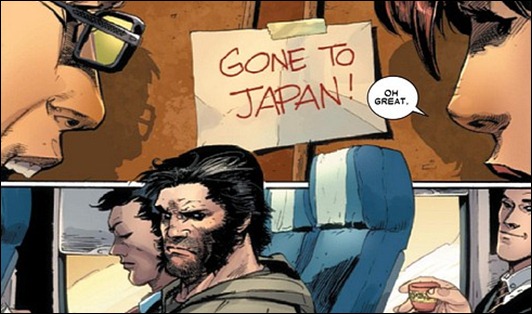 Wolverine goes back to Japan