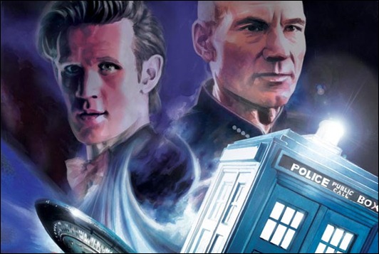 Star Trek / Doctor Who crossover by IDW