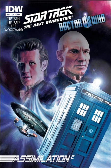 Star Trek / Doctor Who crossover by IDW