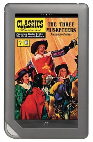 Classics Illustrated on Nook Tablet