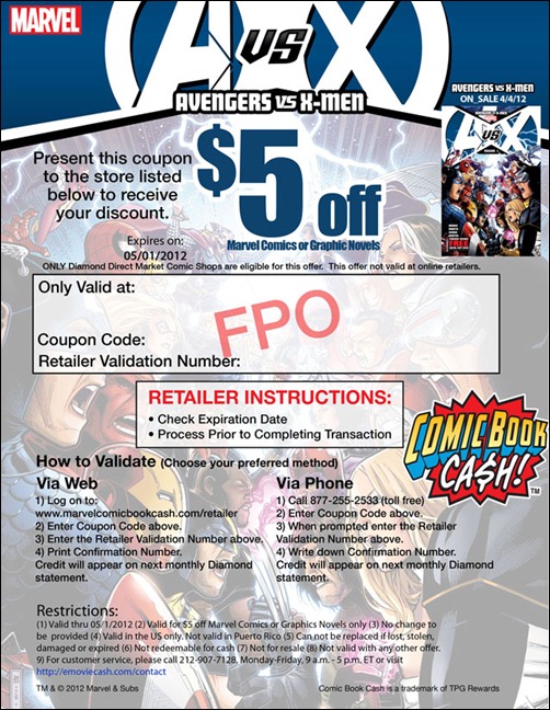 AvX Coupon with dates