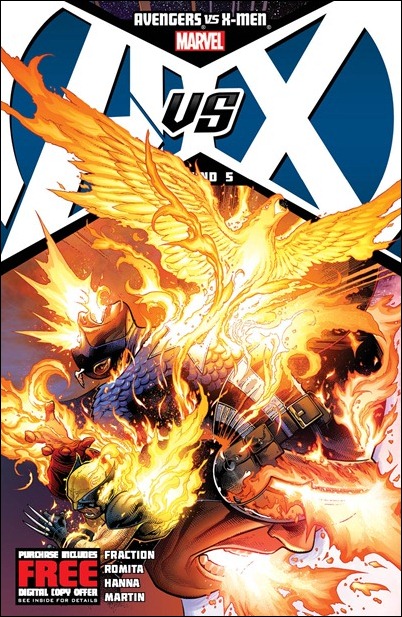 AVENGERS VS. X-MEN #5 cover