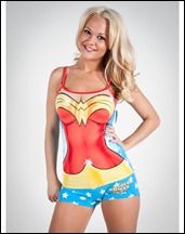 Wonder Woman Anatomical Pajama Set a