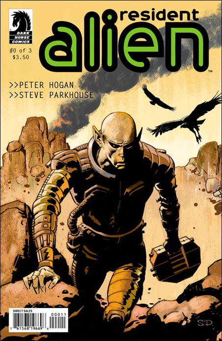Resident Alien #0 cover