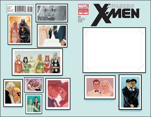 ASTONISHING X-MEN #51 Create Your Own Wedding Variant