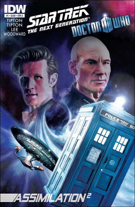 Star Trek: TNG / Doctor Who: Assimilation2 #1 cover