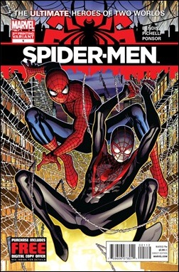 Spider-Men #1 Cover Second Print