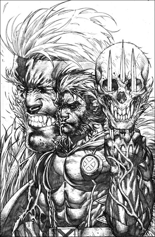 Wolverine # 310 Cover Variant Platt Sketch