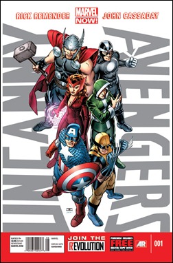 Uncanny Avengers #1 Cover by John Cassaday