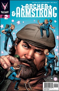 Archer & Armstrong #2 Zircher Variant Cover