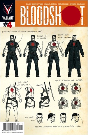 Bloodshot #4 Design Cover