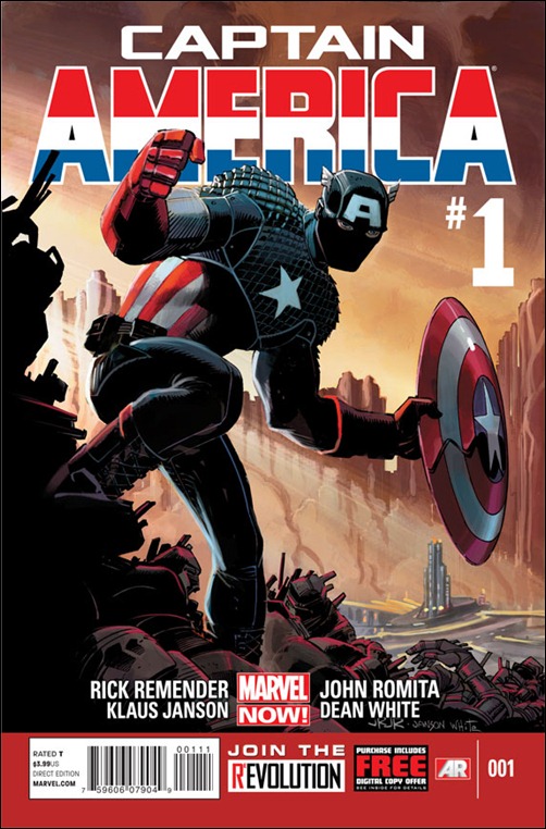 Captain America #1 Cover