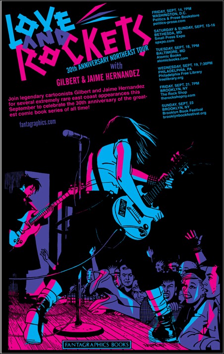 Love and Rockets 30th Anniversary Northeast Tour 