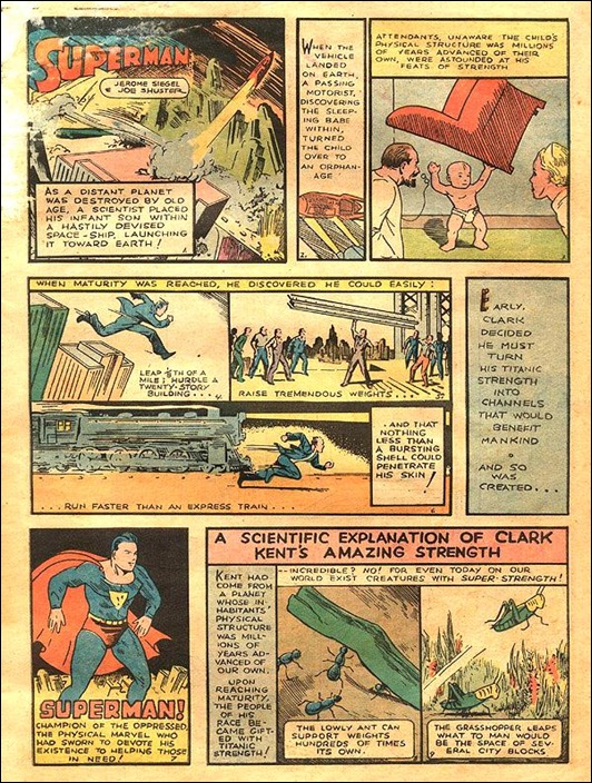 Action Comics #1 by Jerry Siegel & Joe Shuster