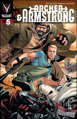 Archer & Armstrong #5 Lupacchino Interlocking Variant Cover A