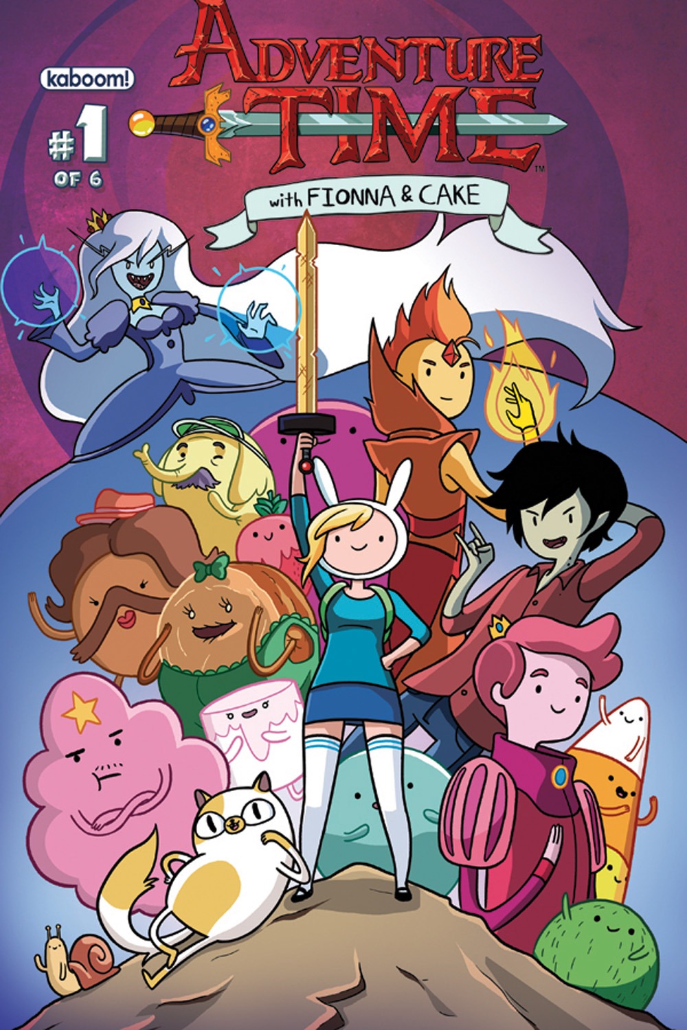 Adventure Time Fionna And Cake 1 Launches In January From Kaboom Comic Book Critic 