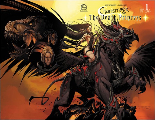 Charismagic: The Death Princess #1 Wraparound Randolph cover