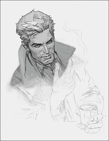 Constantine #1 concept art