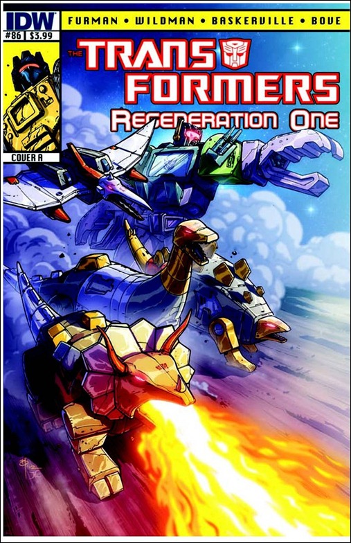 Transformers: Regeneration One #86 Cover