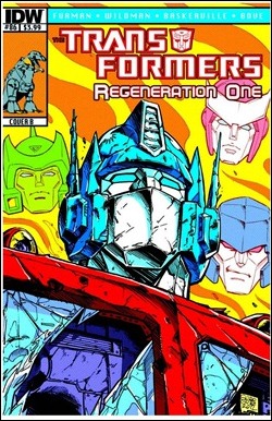 Transformers: Regeneration One #86 Cover