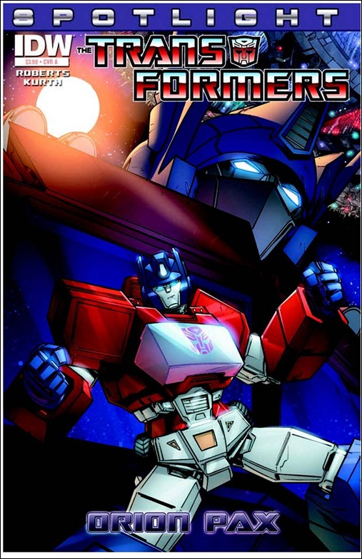 Transformers Spotlight: Orion Pax Cover
