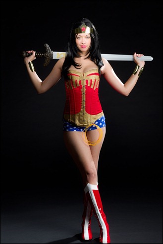 Victoria Cosplay as Wonder Woman