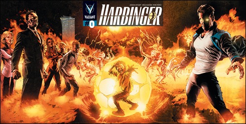 Harbinger #0 Wraparound Cover - LaRosa
