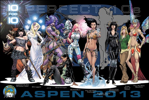 Aspen Comics Perfect Tens Jam Poster
