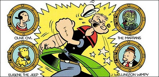 Mars Attacks Popeye