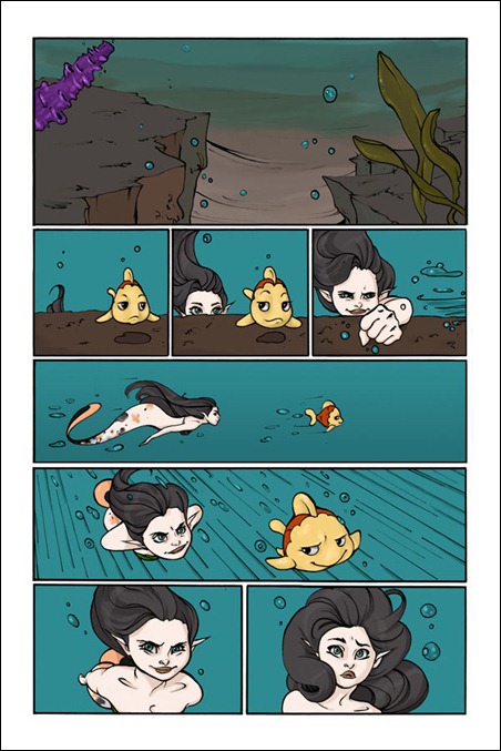 The Mermaid And The Shark Page 1