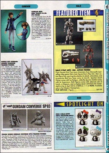 January 2013 Previews