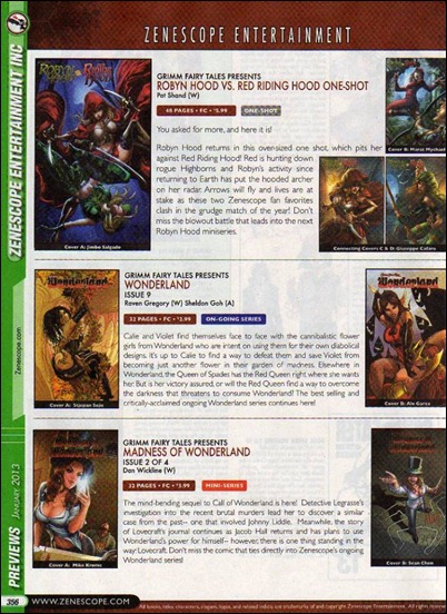 January 2013 Previews