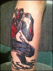 Ultimate Spider-Man Finished Tattoo 3