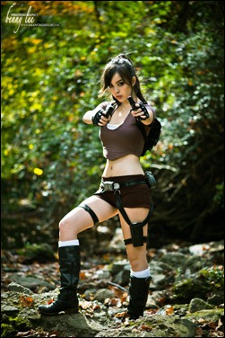Monika Lee as Lara Croft