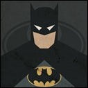 Batman mugshot print by Michael Myers
