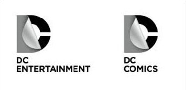 New DC "peel back" logo
