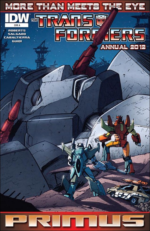Transformers: More Than Meets the Eye Annual 2012 Cover