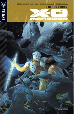 X-O Manowar Vol. 1: By The Sword TPB Cover