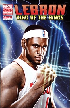 Lebron: King Of The Rings #1 Cover
